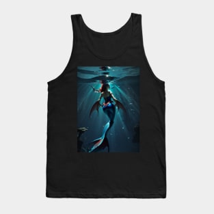 Dragon Mermaid Tank Top